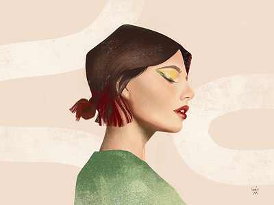 Woman I art character design digitalart illustration portrait