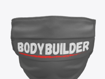 mask design bodybuilder covid 19 mask