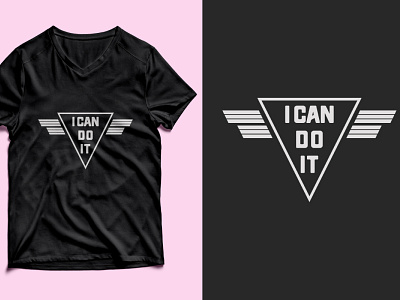 I can do it clean clean design creative i can illustration t shirt t shirt design