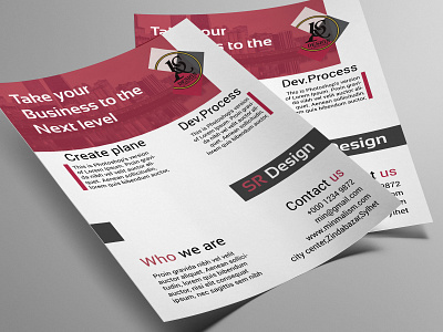 simply corporate flyer design