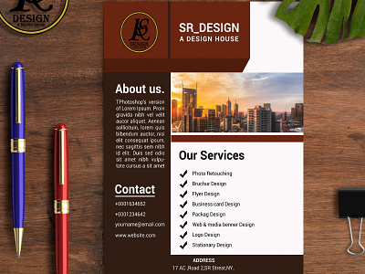 corporate flyer