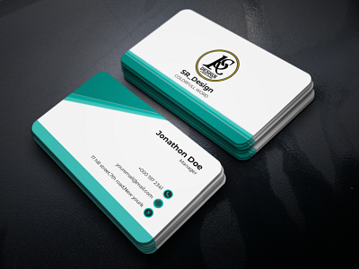 Corporate business card brandidentity branding clean clean design corporate corporate design creative design graphicdesign graphics illustration unique