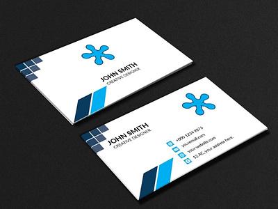 Business Card branding business businesscard clean clean design corporate corporate design creative design illustration minimal unique