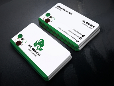 Business Card brandidentity branding clean corporate corporate design creative design illustration minimal unique