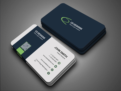 blue card brandidentity branding businesscard clean clean design corporate corporate design creative design minimal