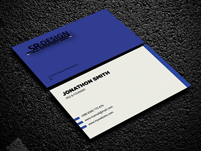 SIMPLE BUSINESS CARD branding business card corporate