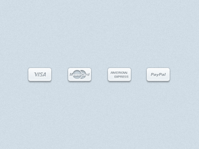 Semi-Transparent "Payment Methods" (FREE PSD) buttons icons monochrome payment payment icon payment methods purchase options