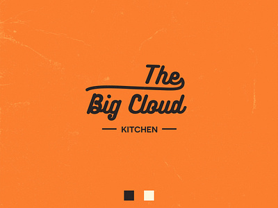 The Big Cloud branding design illustration illustrator logo vector