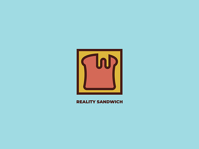 REALITY SANDWICH branding design illustrator logo