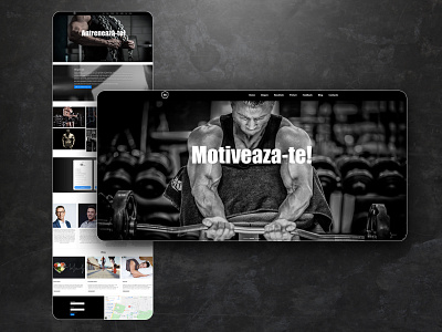 Sport-Sector bootstrap bootstrap grid colors creation creative css3 dribbble dribbbleartist friday front end gym gym app home page html5 illustration motivation player sport website uiux webdesign
