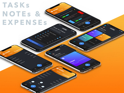 management your life app branding dashboard design expenses managment mobile design modern design notes task manager todo app todolist ui ux