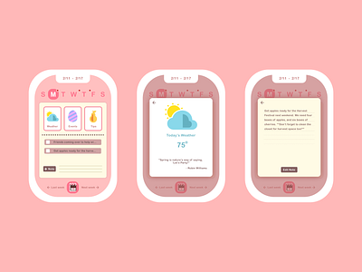 ACNH App Design acnh animal crossing app branding calender cute design flat design game design mobile mobile app phone pink stylish ui vector