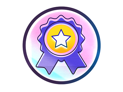 Citypop Ribbon Badge