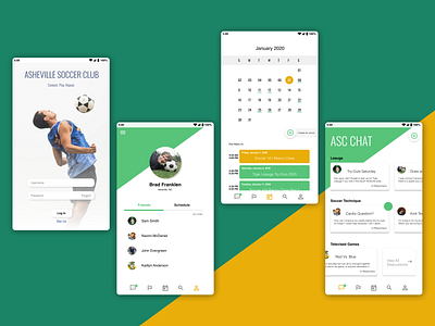 Soccer Club Mobile App