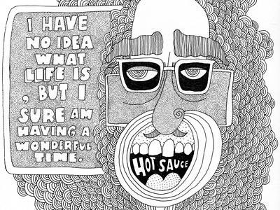 hot sauce derekthesketcher drawing hot sauce illustration life sketch typography what is it words writer