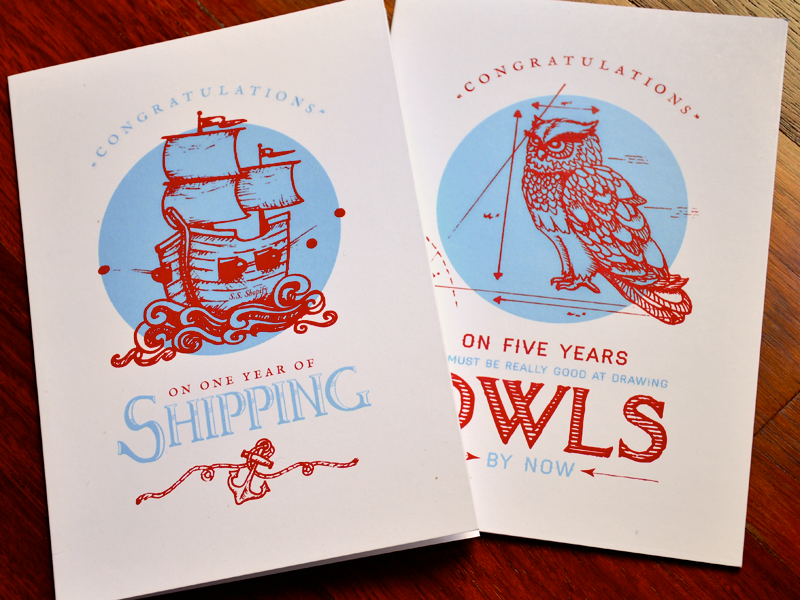 Anniversary cards 1