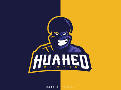 HuaHed | Logo Design branding design esports esports logo gaming illustration logo mascot sport sports logo