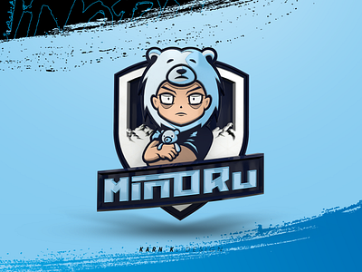 MinOru | Logo Design branding design esports esports logo gaming illustration logo mascot sport sports logo