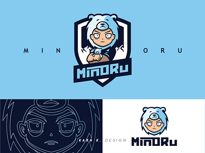 MinOru | Logo Design animal logo branding design esports icon illustration mascot mascot logo sports logo vector