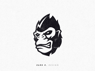 Gorilla Sketch animal logo branding design esports esports logo gaming illustration mascot mascot logo sports logo