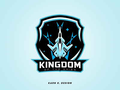 Kingdom of the skies logo branding design esport esports esports logo flat gaming illustration logo mascot mascot logo sport sports logo vector