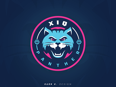 XIQ logo animal logo branding csgo design esport esports esports logo gaming icon illustration logo mascot mascot logo sport sports logo vector