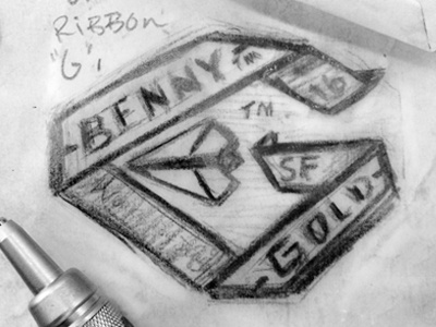 Union Ribbon G Sketch g paperplane sketch unionlabel workwear