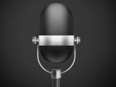 mic for app- WIP app icon illustration mic ui