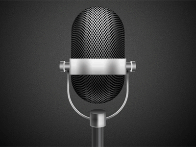 Breathing microphone app icon iconography illustration iphone microphone ui
