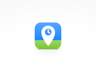 Rewind Icon icon ios iphone location time tracking