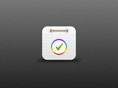 Just another idea for the ListBook icon ipad ipad icon iphone iphone icon listbook noidentity todo todo icon