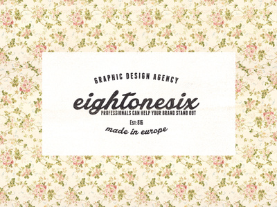 VINTAGE LABEL WITH FLORAL BACKGROUND (FREE DOWNLOAD)