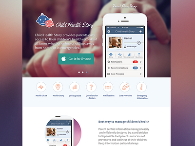 App landing page . app clean flat free icons interface ios7 iphone layout osx webdesign website