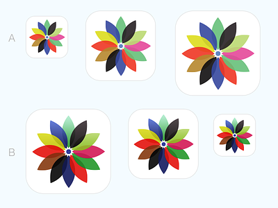 App icon variations .