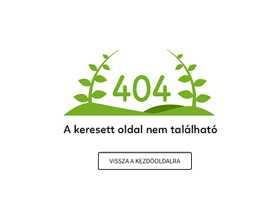 404 page 404 button clean flat floral green homepage interface layout minimal webdesign website