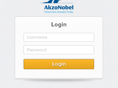 Login ( iPad ) buttons clean form interface ios ipad login noise orange retina shadow tablet white