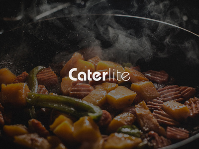 Caterlite | Logo Design catering creative design food graphics illustration logo typography