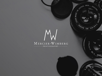 Mercier Wimberg Photography | Logo Design creative design graphics icon logo photography