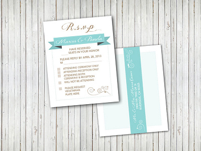 Wedding Invitation RSVP creative design great invitation invite love wedding