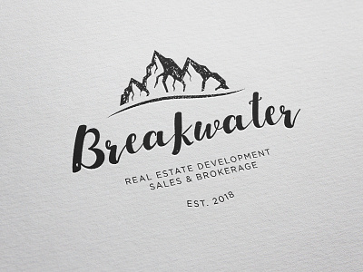 Breakwater — Logo Concept brand branding creative design designer graphics logo