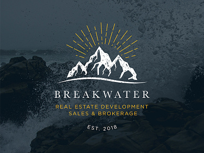 Breakwater — Logo Concept brand branding creative design designer graphics logo