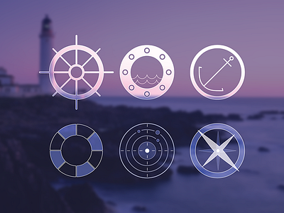 Nautical Vectors — FREEBIE brand branding creative design development graphics logo may star wars