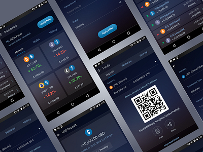 Crypto Currency - Mobile App Concept crypto currency cryptocurrency cryptocurrency app cryptocurrency exchange cryptocurrency investments digital currency digital wallet