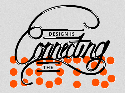 Design is... color contest design dots feature lettering pattern rebound shopify texture type