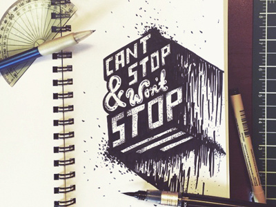 Can't Stop and won't Stop'