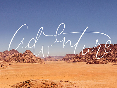 Adventure adventure color create design font handmade letter lettering love texture type