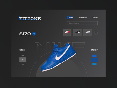 Shoe Store Ecommerce Landing Page