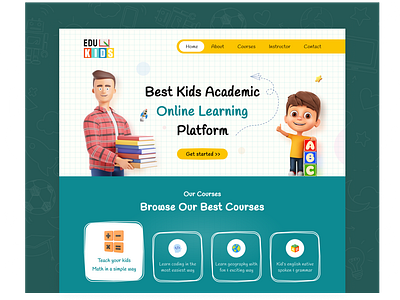 Online Learning Platform for Kids