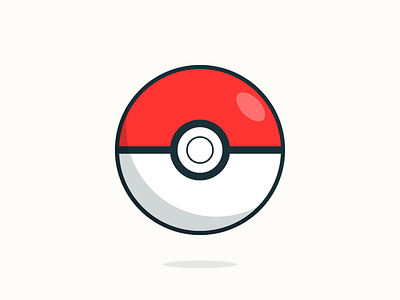 Pokéballday: Pokéball clean illustrator nintendo pokeball pokeballday pokemon pokéball pokéballday pokémon vector