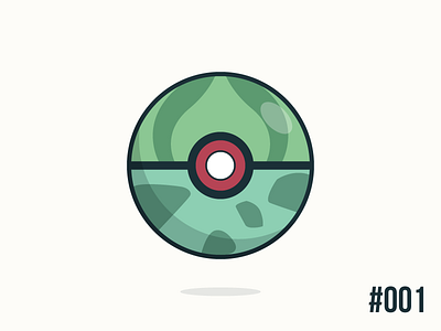 Pokéballday: #001 Bulbasaur Ball